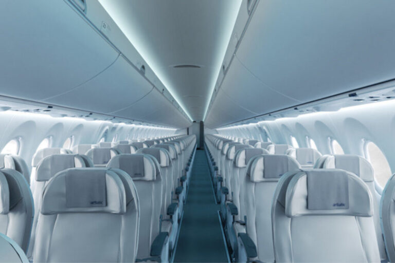 Air Baltic cabin