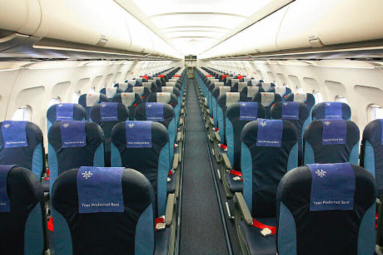 Air Serbia cabin