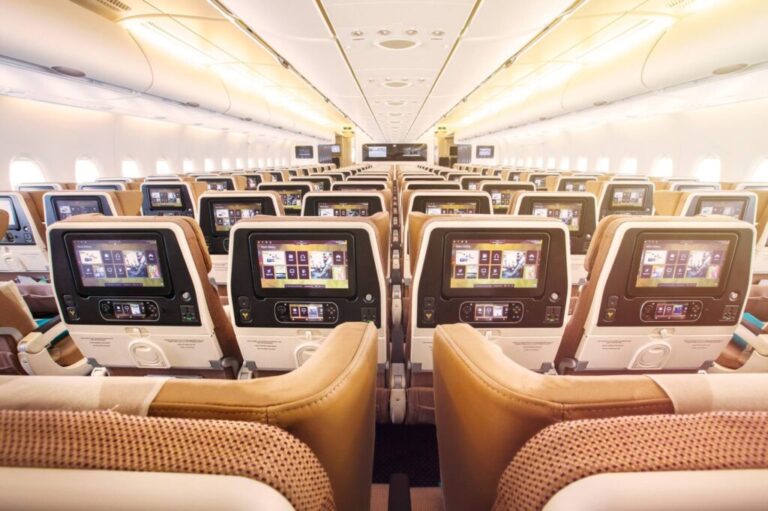 Etihad Airways cabin