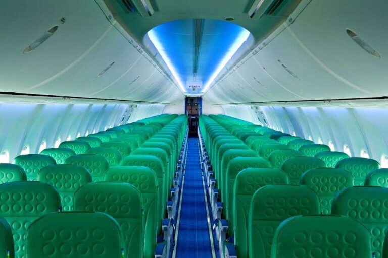 Transavia Airlines cabin